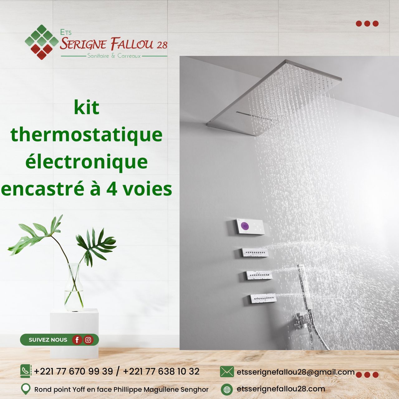 ETS Serigne Fallou 28-KIT THERMOSTATIQUE| 0.0P| None